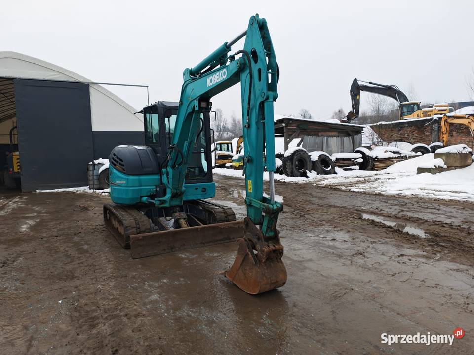 Kobelco Sk50srx JCB Yanmar Kubota Cat Takeuchi Koparki Cieszyn sprzedam