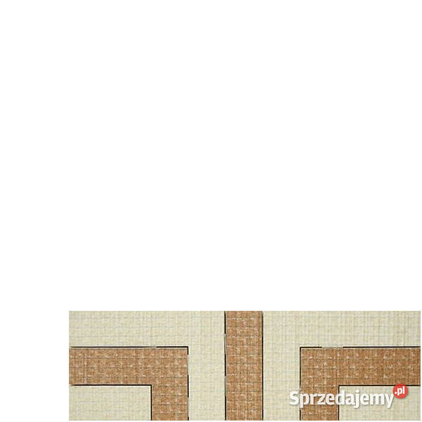 Listwa Ramzes Meander beige ochra 10 x 326 zachodniopomorskie Białogard