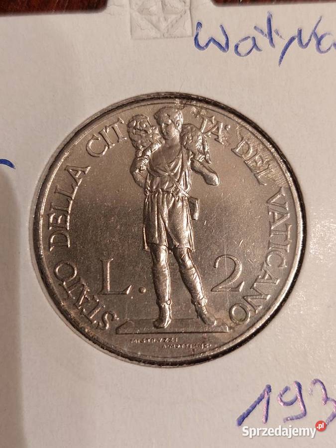 Monety 2 liry 1935 Żary