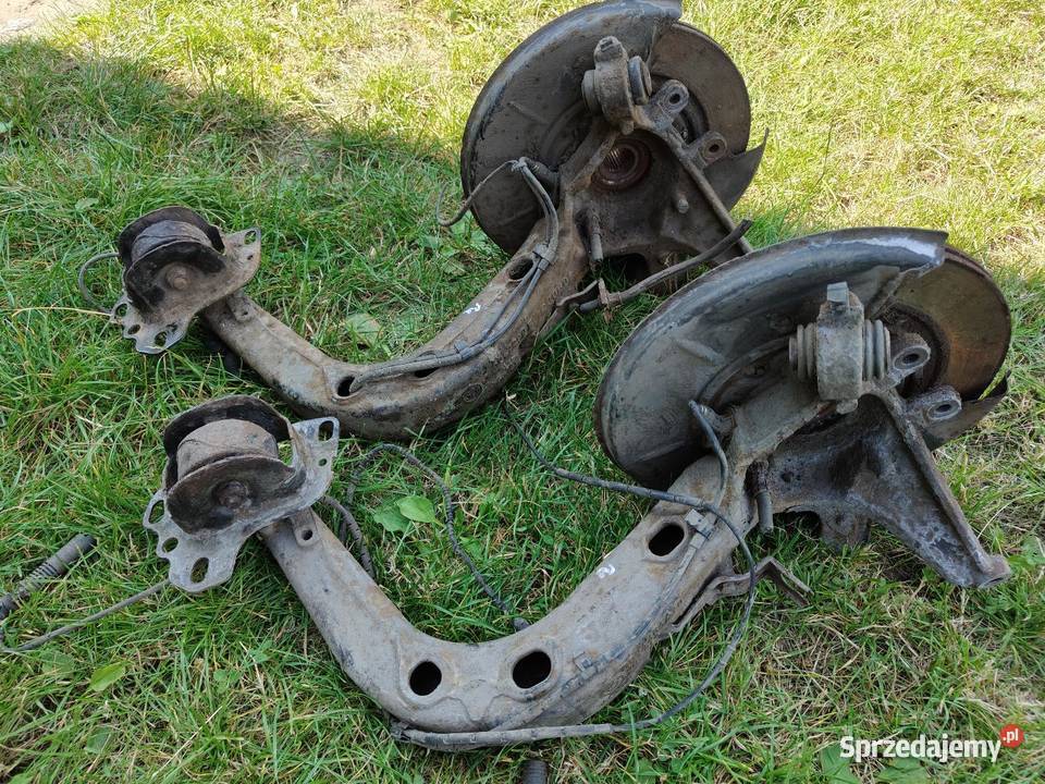 Bmw e46 wahacz piasta tył prawy Wahacze łódzkie Aleksandrów Łódzki