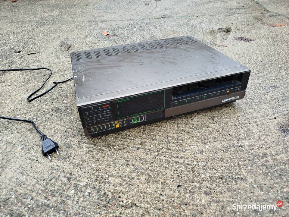 Stary magnetowid Universum VR 263 Grundig VHS Opole