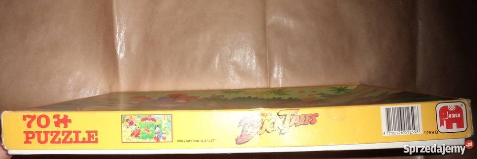old Puzzle Disney DuckTales 1986 complet 70 podkarpackie Rzeszów