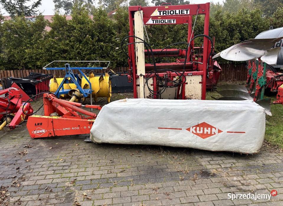 Kosiarka dyskowa KUHN GMD 600 GII 24 metra Myszyniec