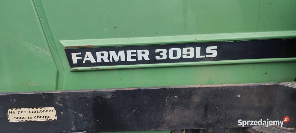 Sprzedam ciągnik fendt 309 ls z ładowaczem tur nieuszkodzony Siedlce