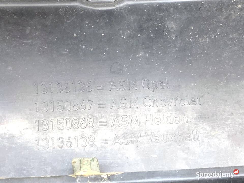 ATRAPA GRILL OPEL ZAFIRA B 0519 13136136 Minivan