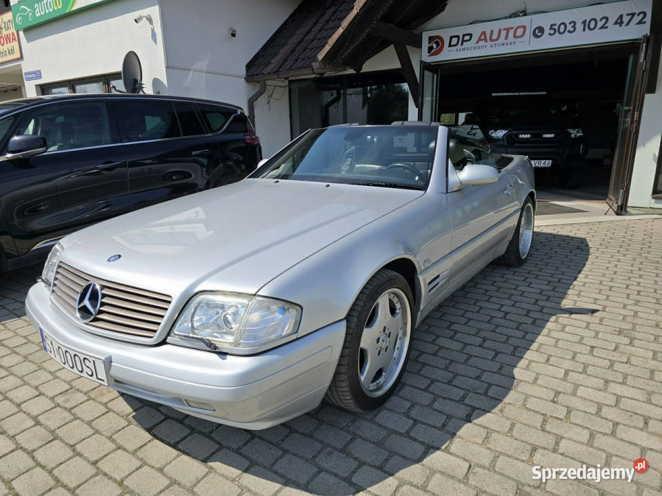 Mercedes SL 500 V8 Niemcy Udokumentowany Rok produkcji 1998 śląskie Ustroń sprzedam