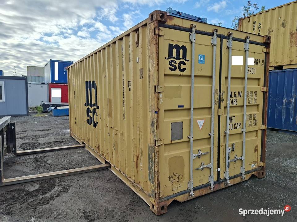 20DV kontener 6 metrowy magazynowy