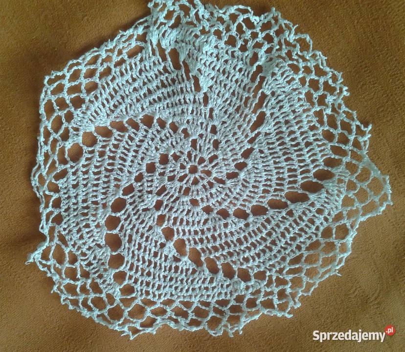 Serwetki z nici ręcznie robione Łódź