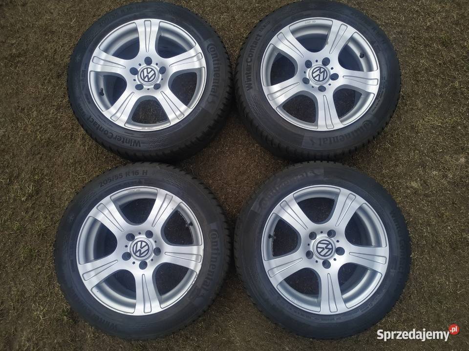 Koła aluminiowe 16 VW 16 Continental