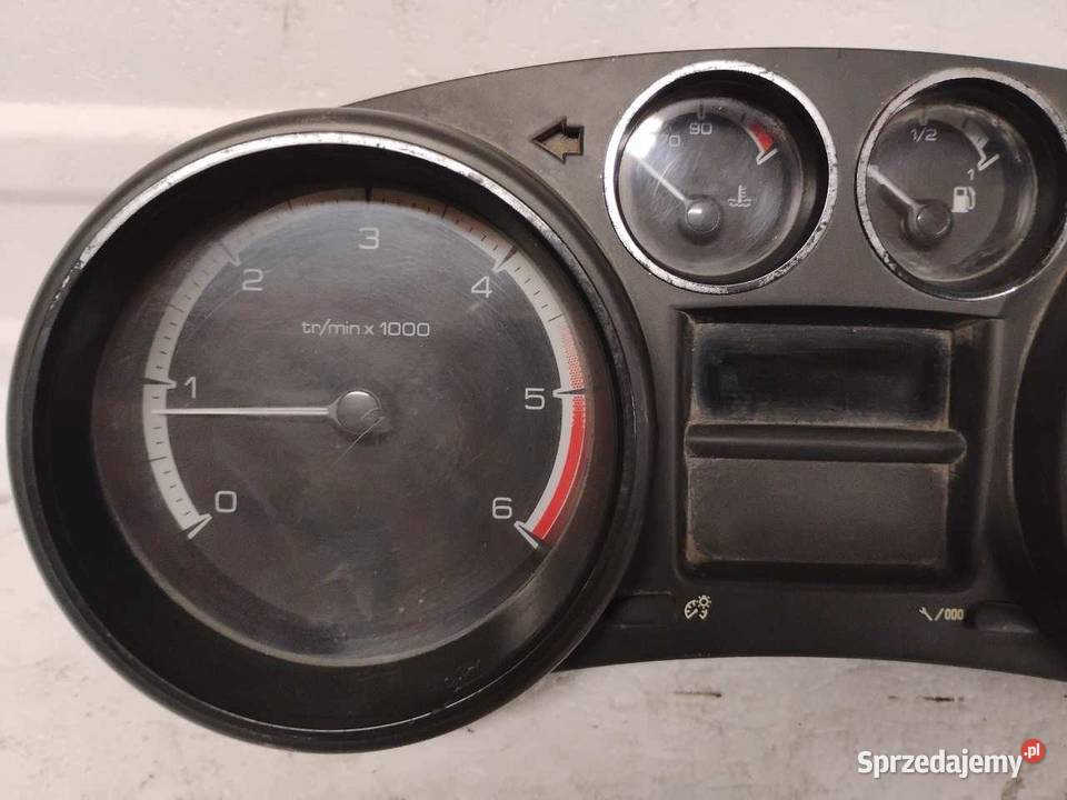 LICZNIK PEUGEOT 308 9665107480 wielkopolskie sprzedam