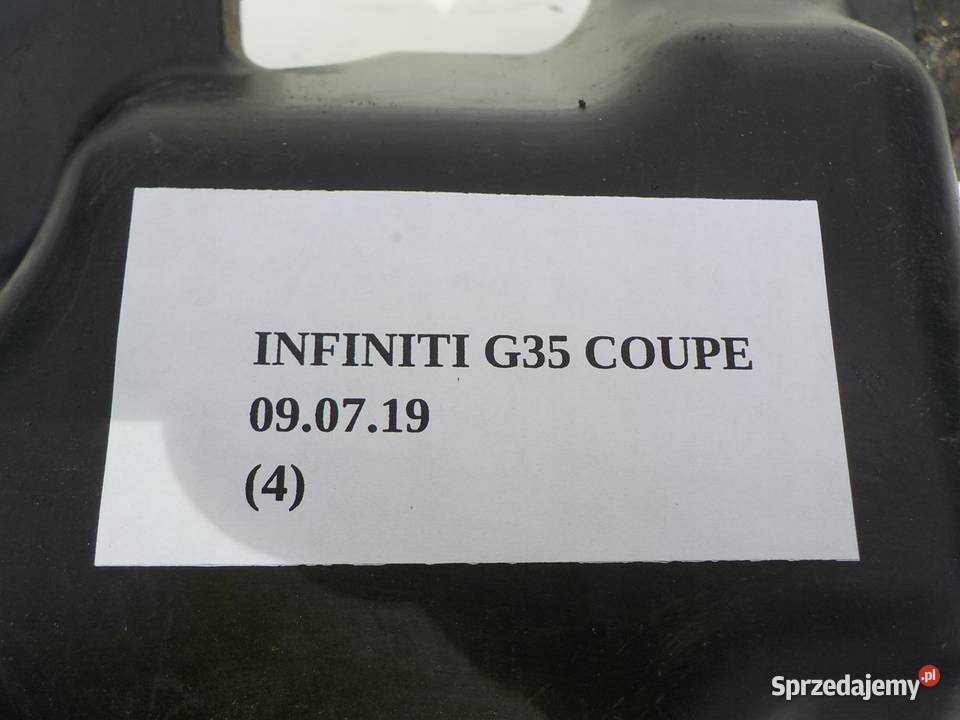 REZYSTOR POWIETRZA ZBIORNIK INFINITI G35 COUPE sprzedam