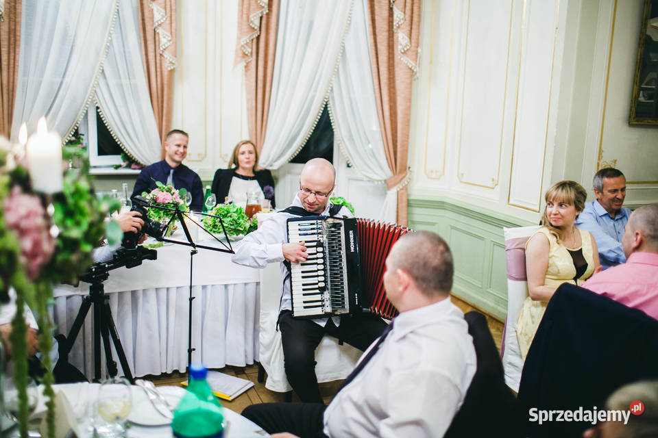 Akordeonista obsługa muzyczna ślubów wesel Kraków
