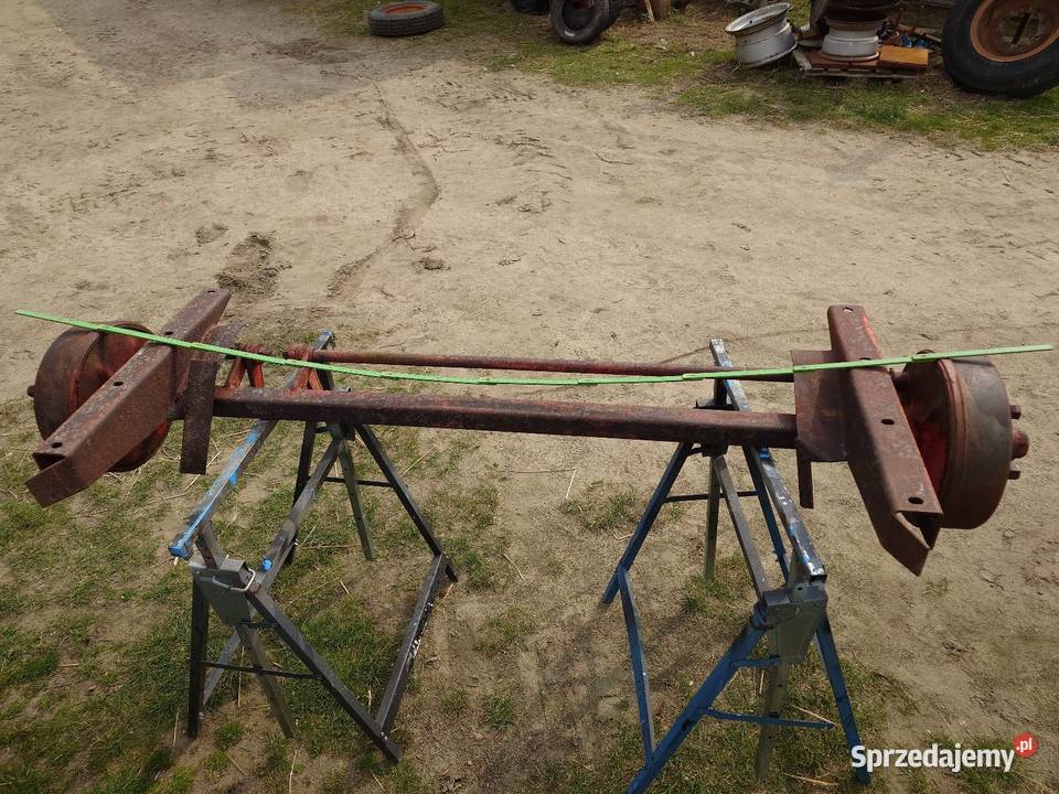 Oś do przyczepy rolniczej opolskie Korfantów