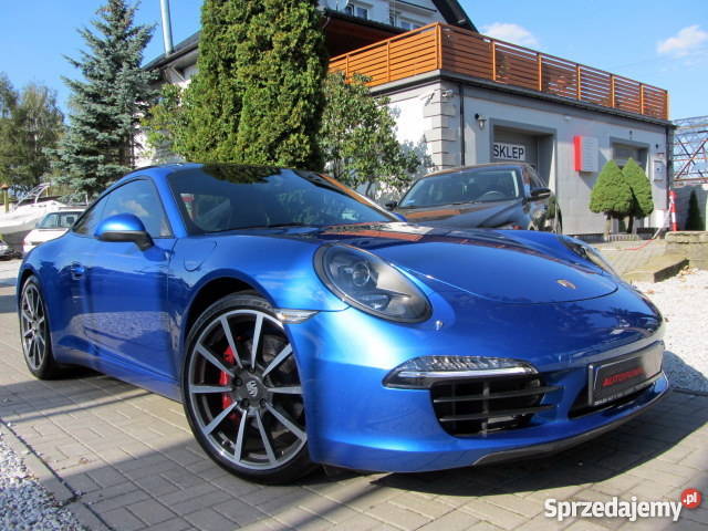 Porsche niebieski Mława