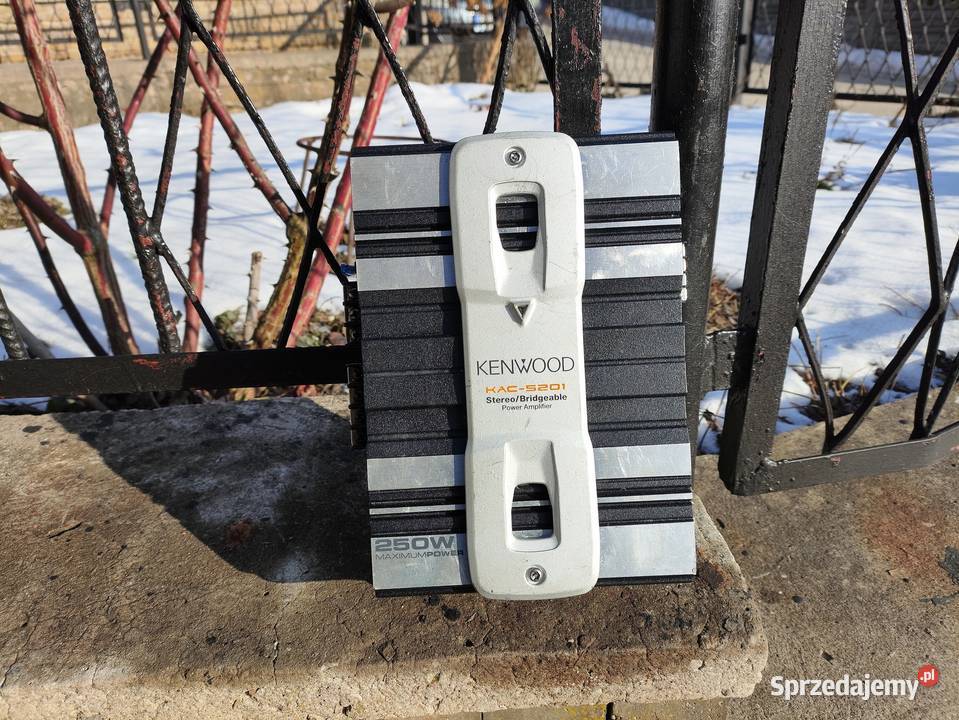 Wzmacniacz samochodowy 2 kanałowy Kenwood