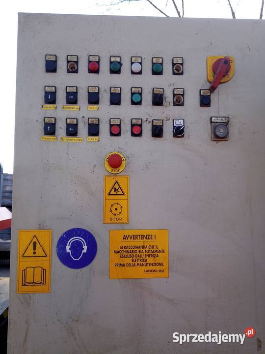 Lombarda Idealgru Prasa do Puszek aluminium Łask