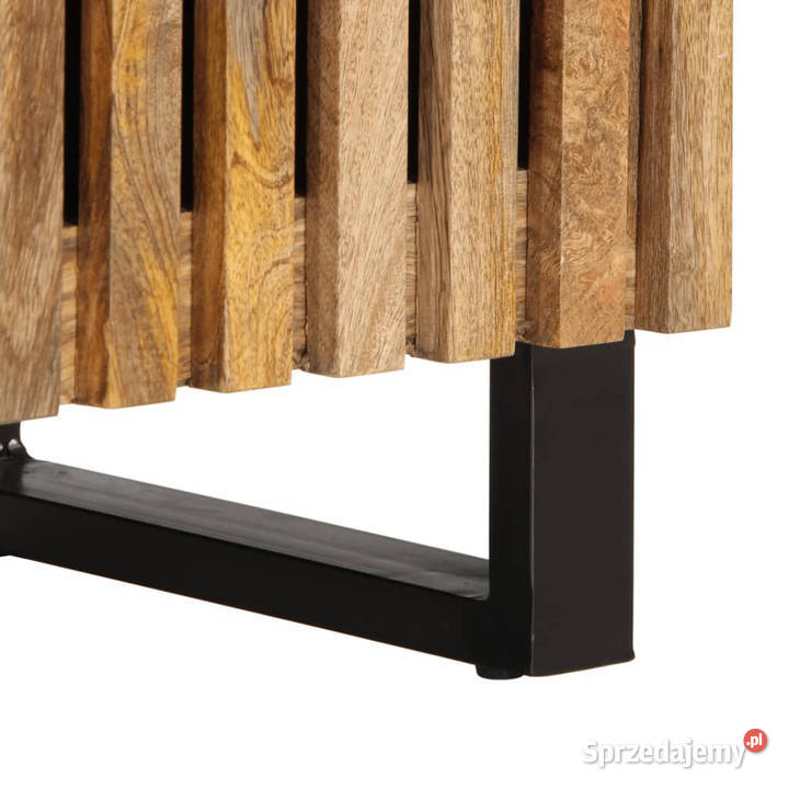 Szafka pod TV 105x34x46 lite surowe drewno mango Warszawa sprzedam