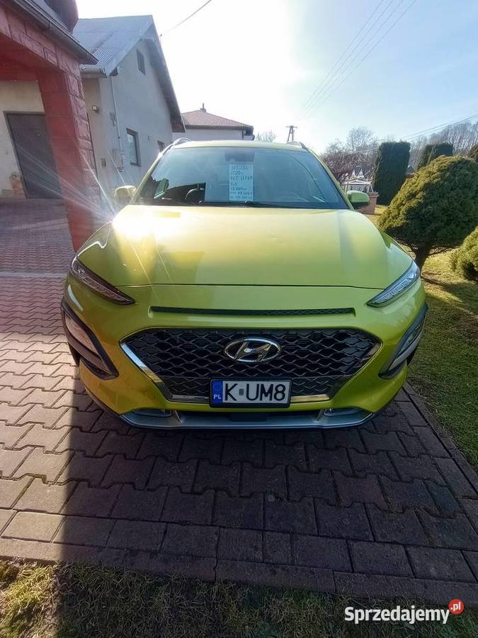 Hyundai KonaNajbogatsza wersja2020r16 T małopolskie Szymbark sprzedam