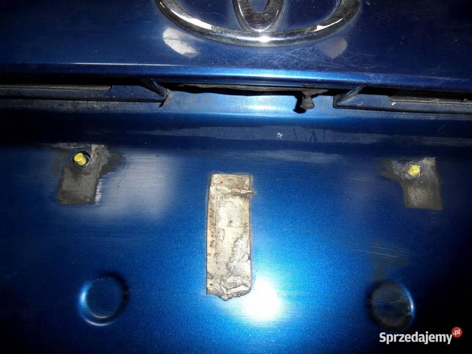 TOYOTA PRIUS II XW20 08r klapa tył Motoryzacja