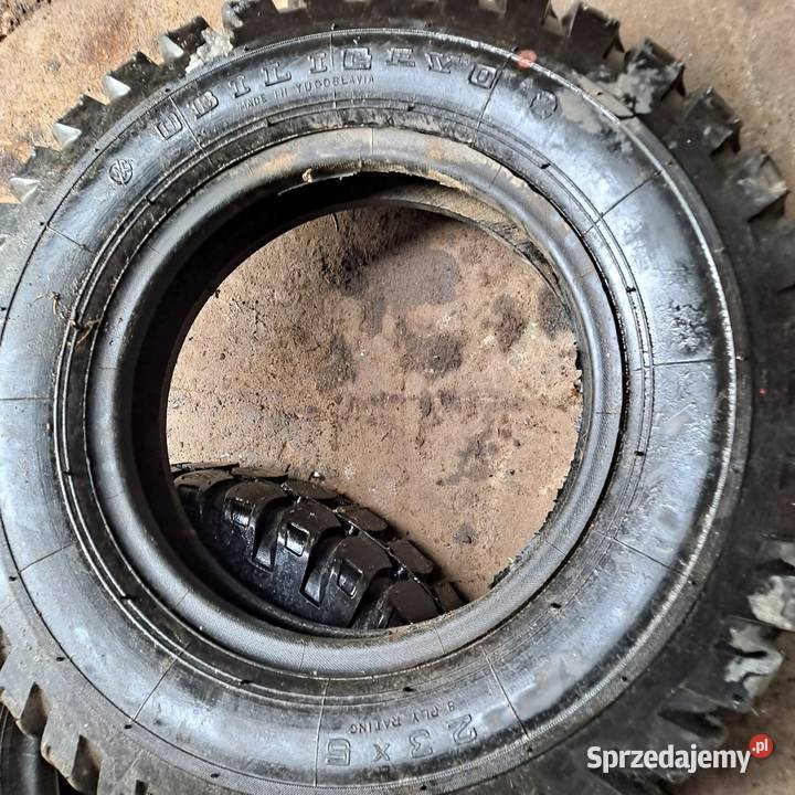 Opony nowe 23x5 wózek gpw 1cale Wschowa