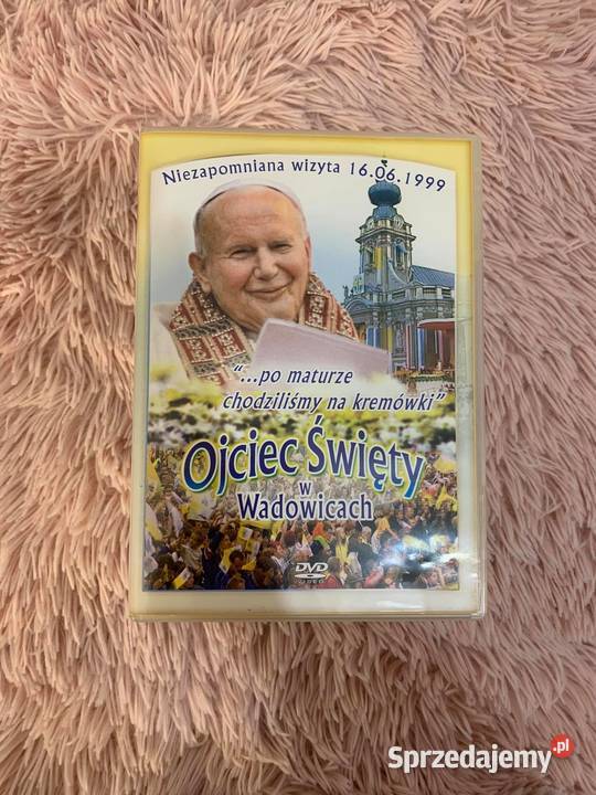 Płyta DVD Ojciec Święty w Wadowicach NOWA Jasło