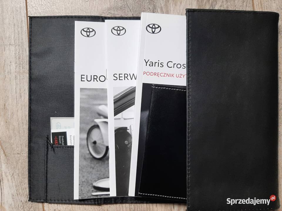 Yaris Cross Hybrid książka serwisowa nowa łódzkie Łódź sprzedam