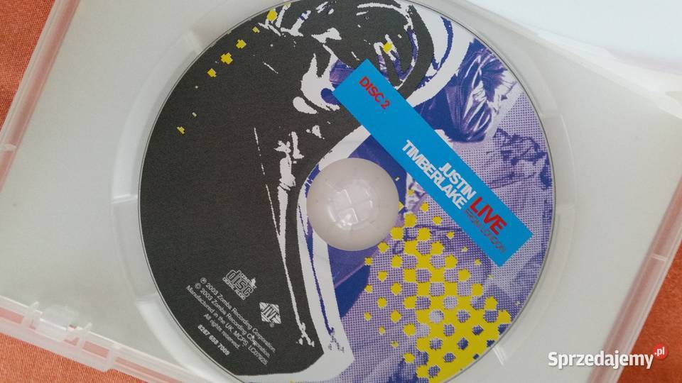 JUSTIN TIMBERLAKE LIVE FROM LONDON 2003 ZOMBA 2 płyty Puławy