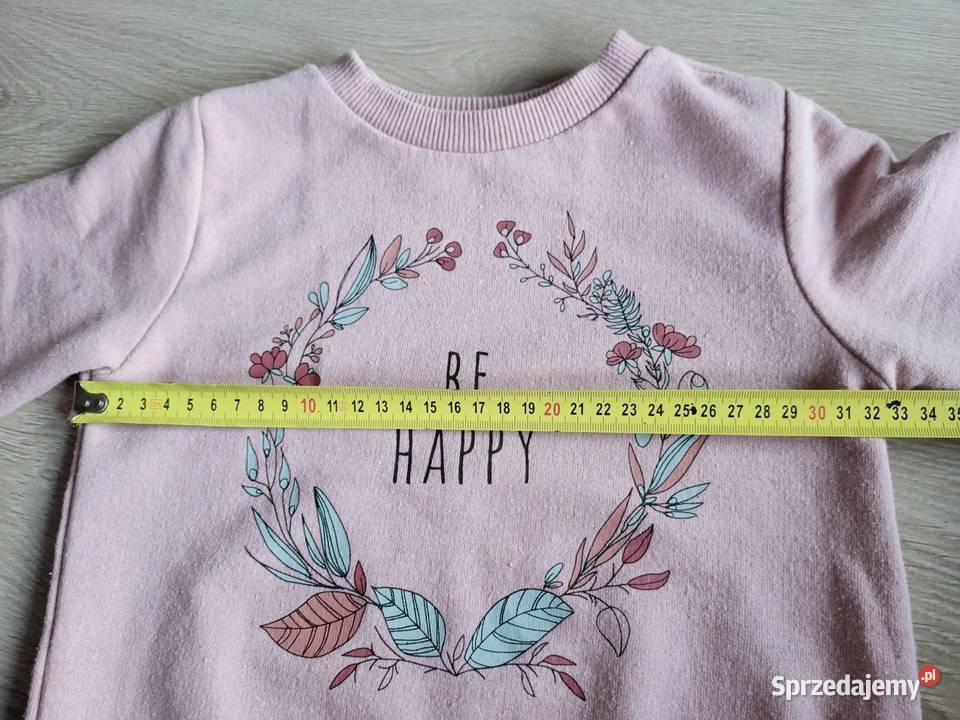 Bluza dziecięca brudny róż 110