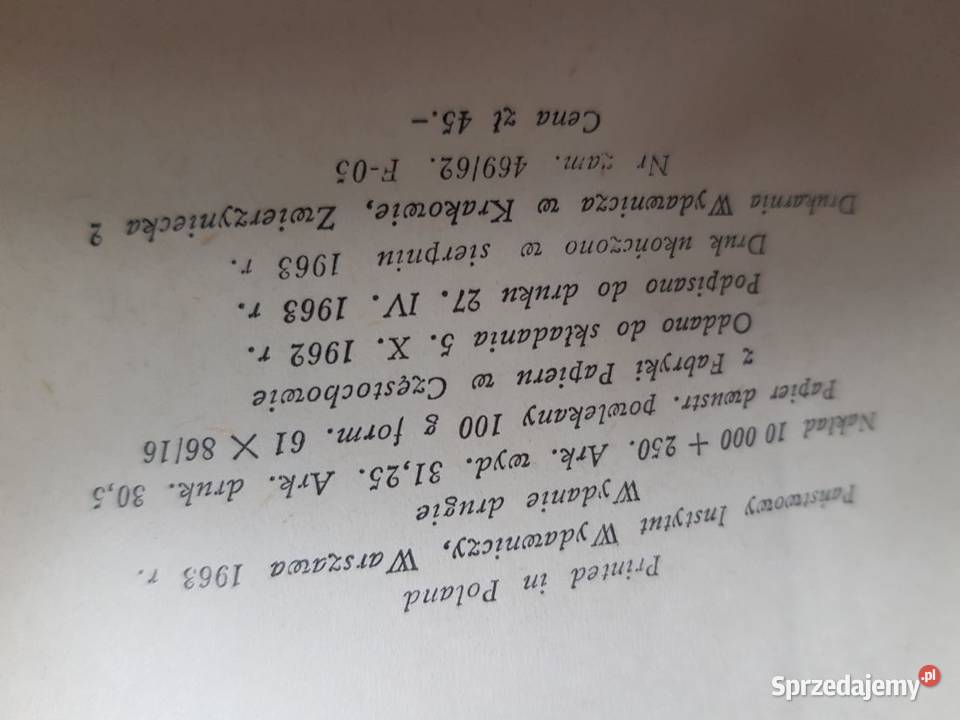 jan chryzostom pasek pamiętniki 1963 Kielce