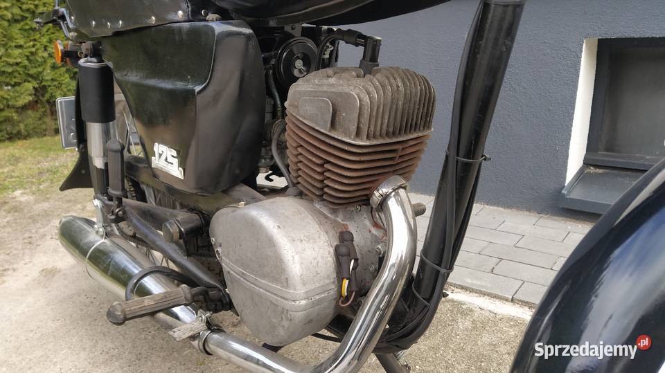 Wsk 125 zarejestrowana na białe tablice 125cm3 Chojnice