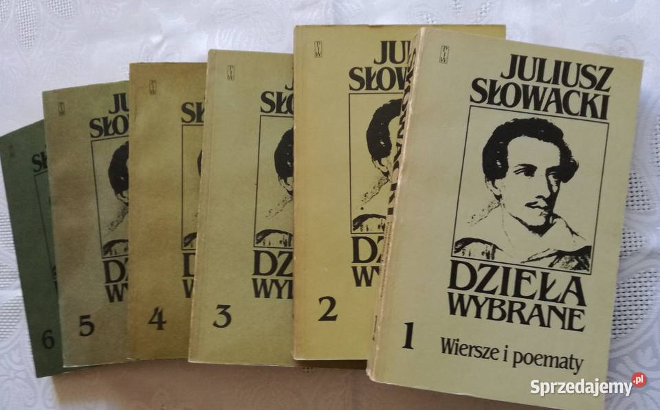 Dzieła wybrane 6 tomów Juliusz Słowacki Łódź