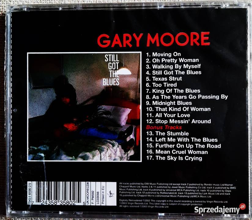 Sprzedam Album CD Gary Moore Still Got the Blues Katowice