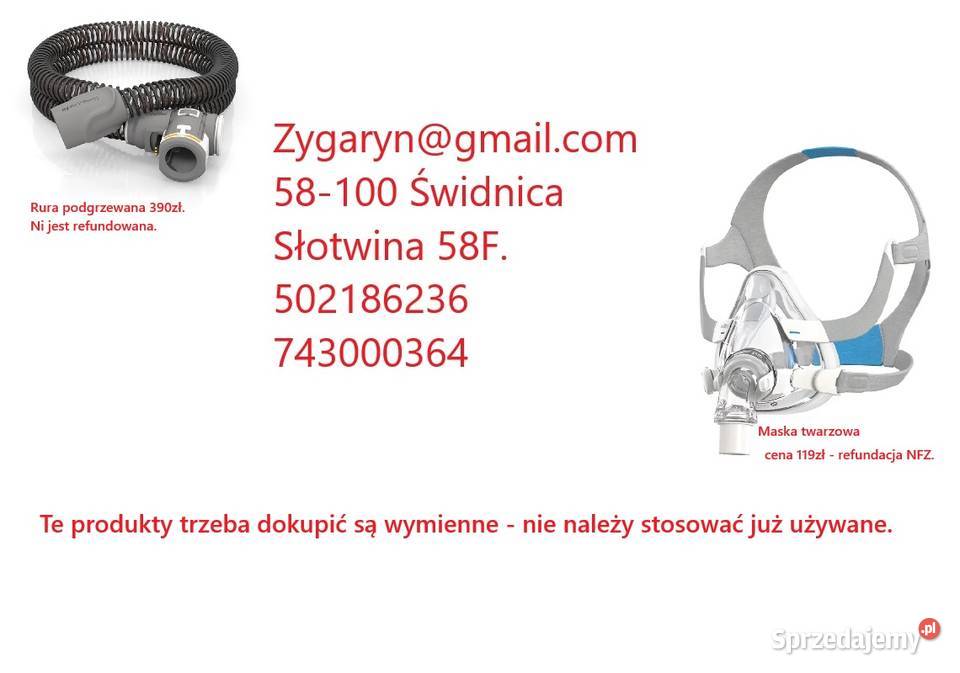 Aparat do leczenia bezdechu CPAP Zdrowie i Uroda