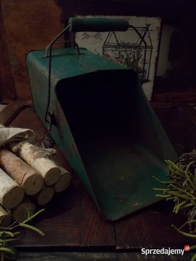 Piękna Stara Rdzawa WęglarkaOryginalna Szczecin