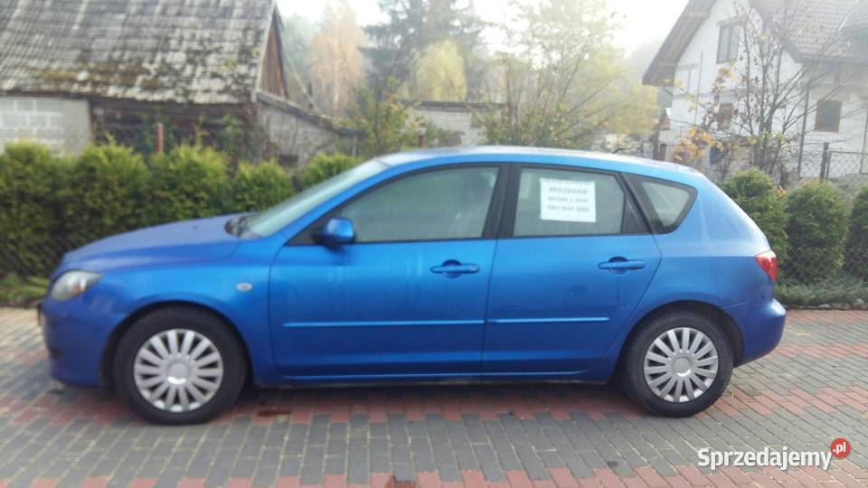 MAZDA 3 2005 NIEBIESKA SPRZEDAM