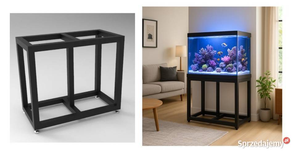 Stelaż stalowy pod akwarium mocny na wymiar podkarpackie Jeżowe