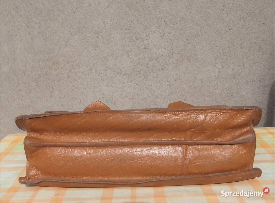 PRL Teczka Skórzana Torby i torebki Cieszyn