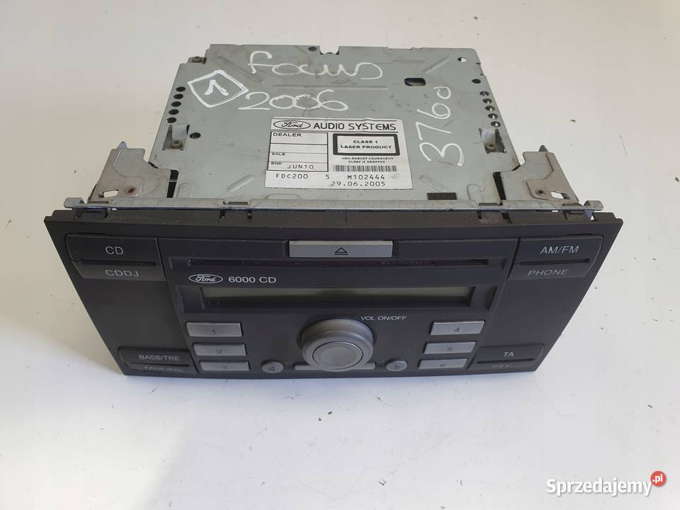 Ford C I Focus mk2 RADIOODTWATRZACZ CD radio osobowe Janów