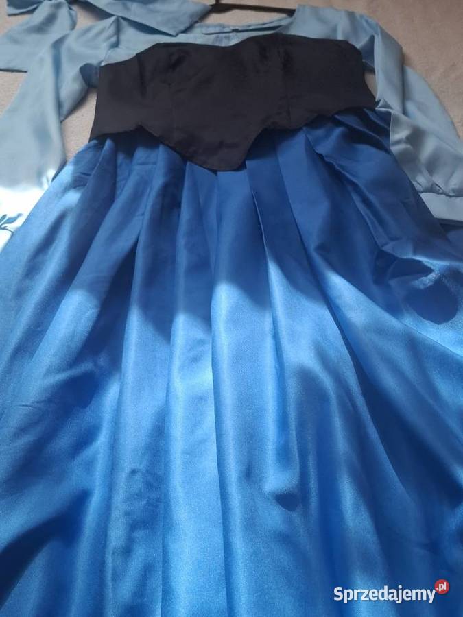 Sukienka Kostium Arielka Mała Syrenka NOWA niebieski Otwock