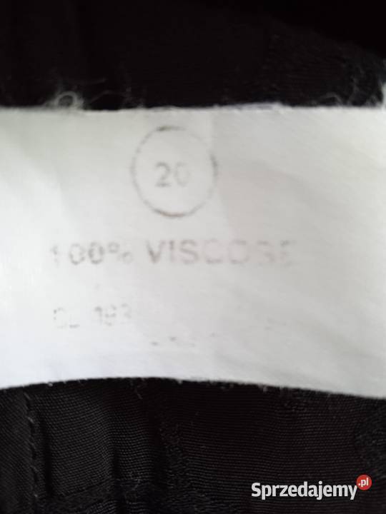 CZARNA HAFTOWANA DŁUGA SUKIENKA r 42 Piła