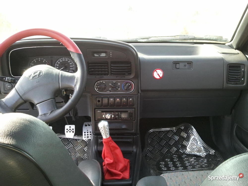 Hyundai SCoupe 15 GT turbo 1996 r ODNOWIONY niebieski Jaworzno