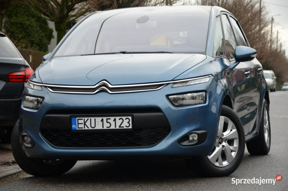 Citroen C4 Picasso Zarejestrowane 1.6 e-HDI 116KM Serwis Navi Parktronik A…