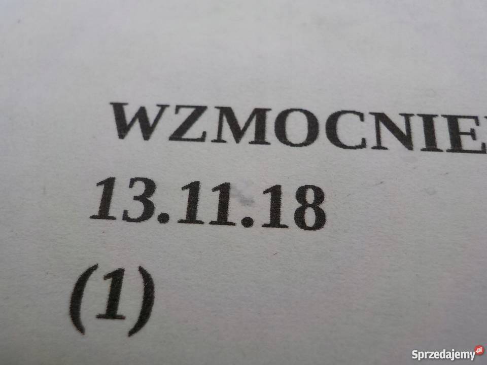 WZMOCNIENIE PAS PRZEDNI NISSAN TITAN ARMADA wielkopolskie Nowy Tomyśl