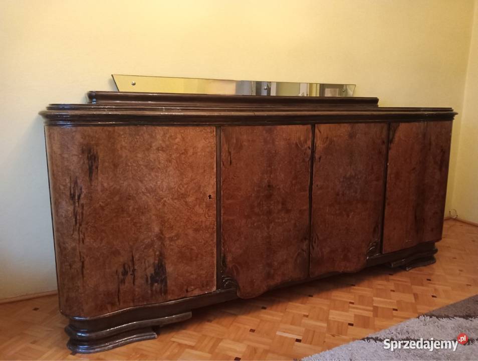 Art Deco zestaw mebli kredens komoda w kolorze Zbąszyń sprzedam