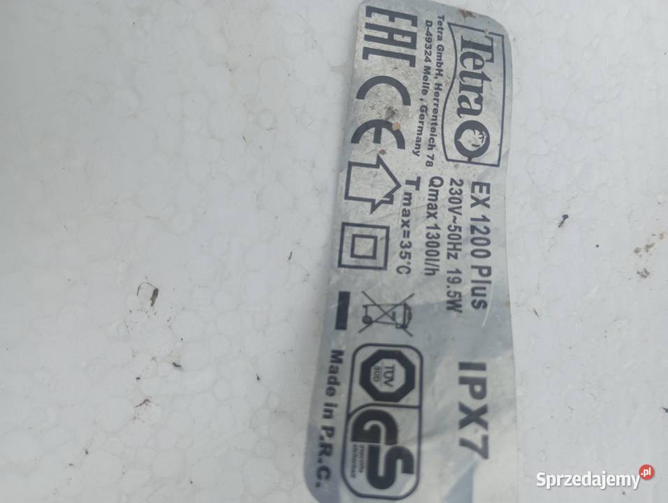 Filtr akwarium Tetra 1200 EX Grudziądz