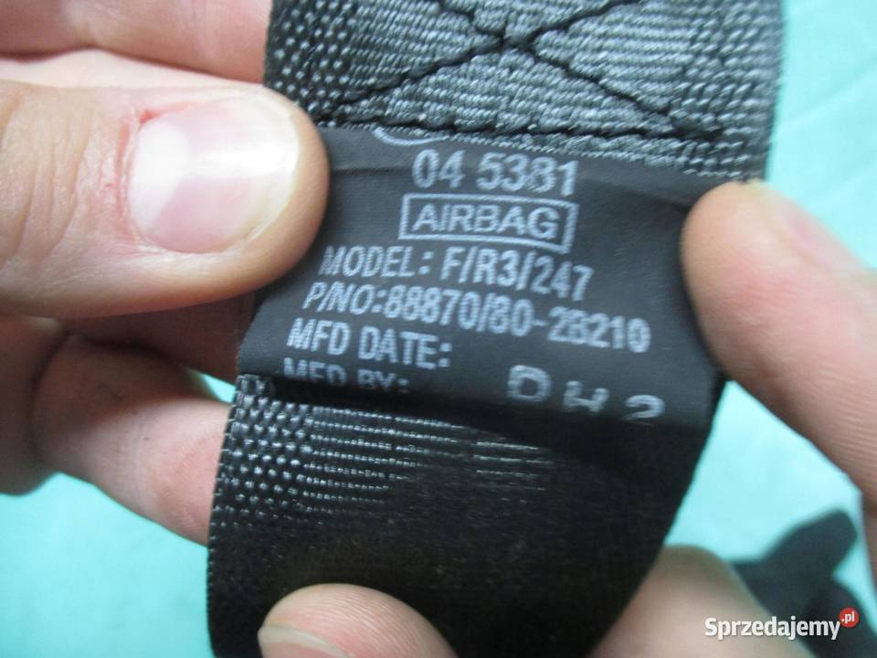 HYUNDAI SANTA FE II 09r pas bezpieczeństwa prawy