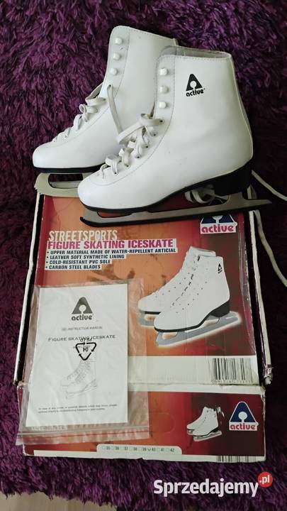 Łyżwy figurówki białe Sporty zimowe Grudziądz