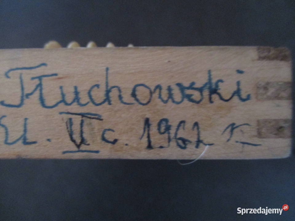 Liczydło Szkolne Stare Drewniane PRL Nieporęt