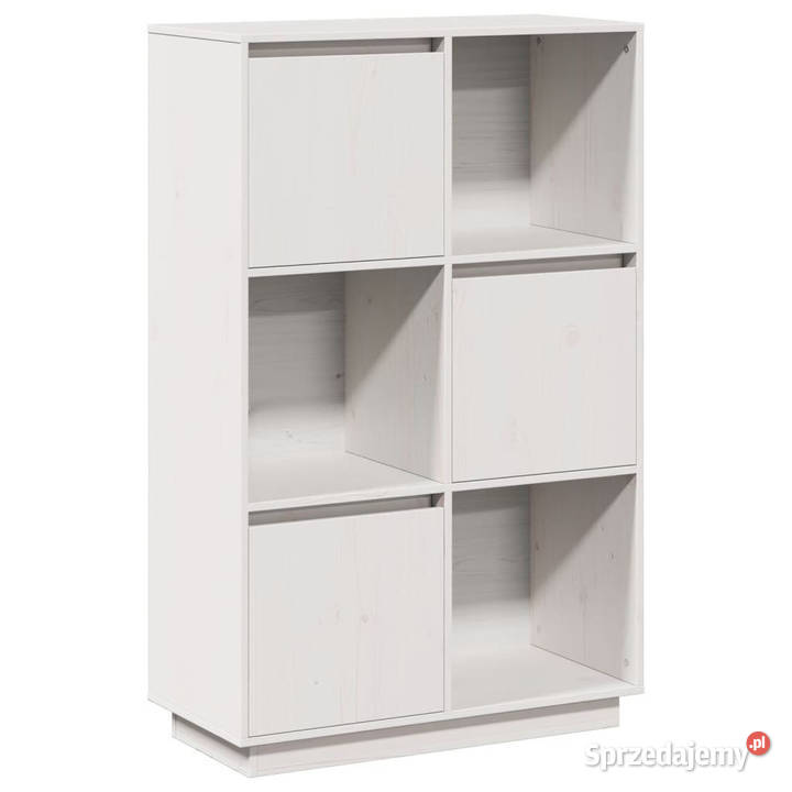 Szafka biała 74x35x117 lite drewno sosnowe Warszawa
