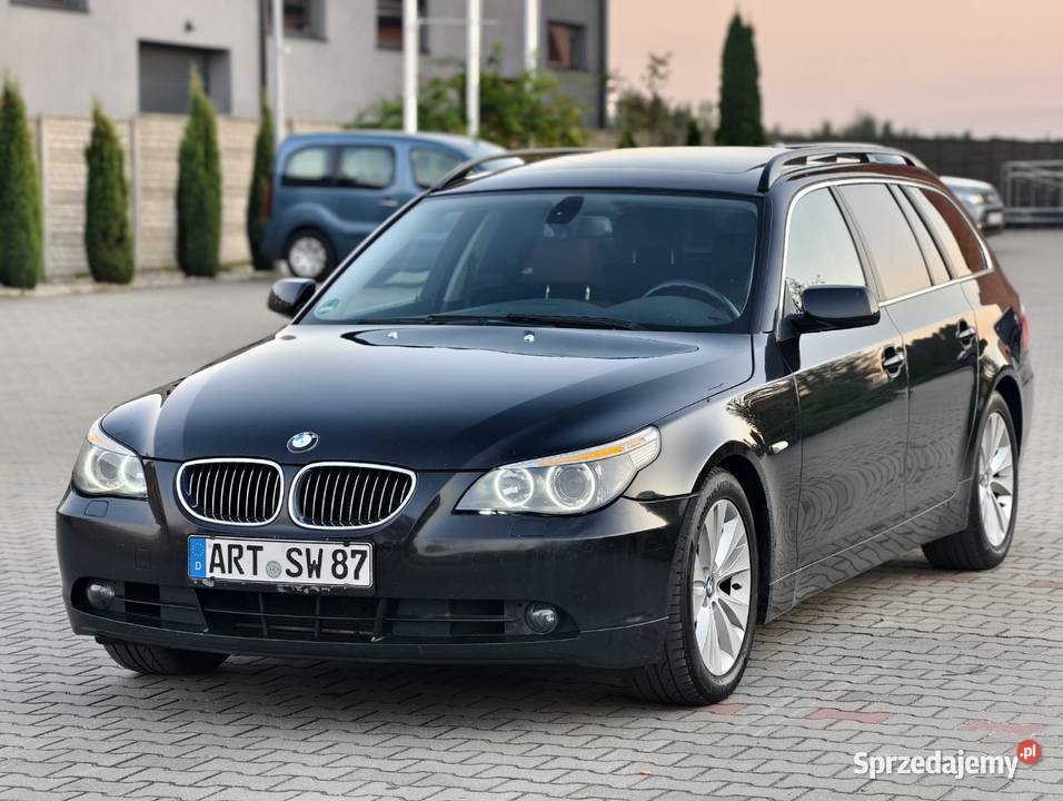 BMW 525i 25 LPG 218 AUTOMAT SKÓRY SZYBERDACH radio łódzkie Tuszyn sprzedam